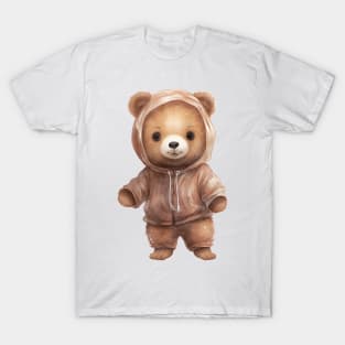 Grizzly Bear Wearing Pajamas T-Shirt